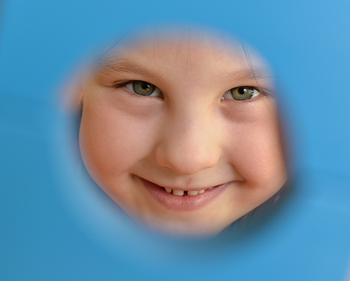 Фото через предметы