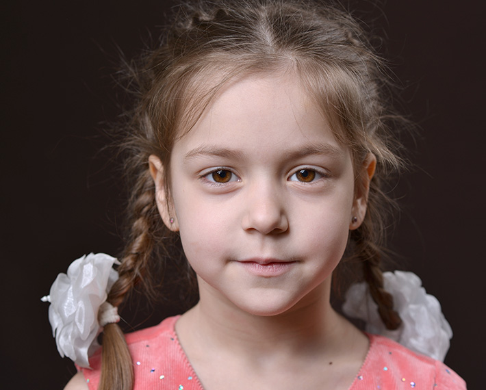 Красивый портрет девочки